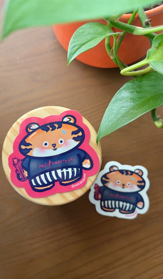 Anti-Anxiety Besties Collection Vinyl Sticker | Weatherproof