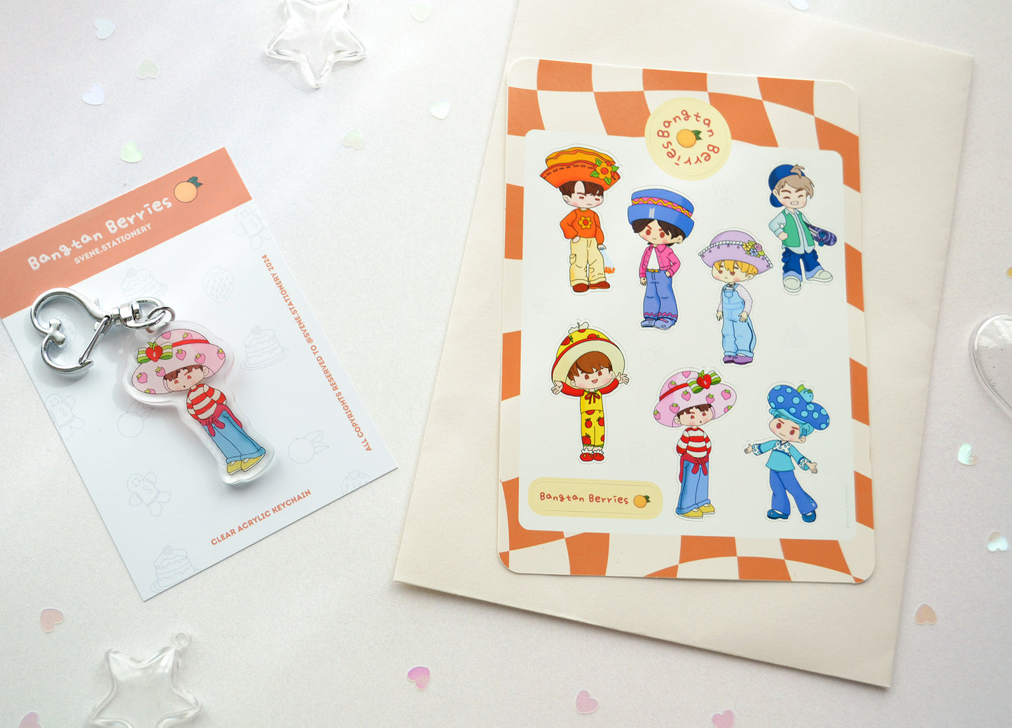 Bangtan Berries | Sticker Sheet