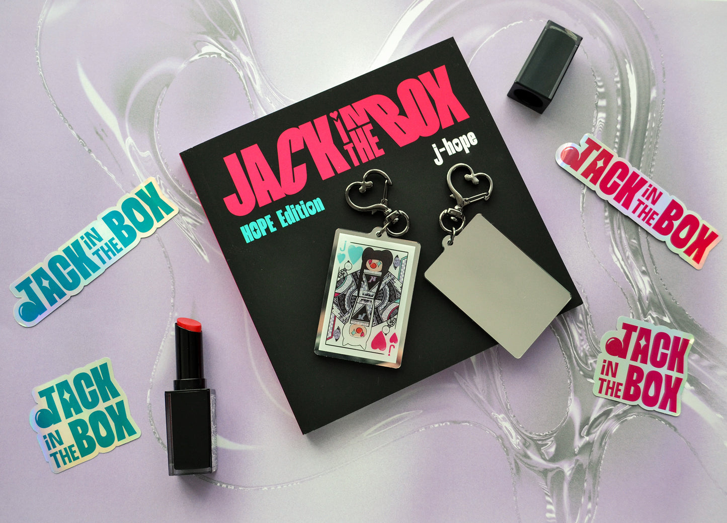 Jack Hope Card | Mirror Keychain