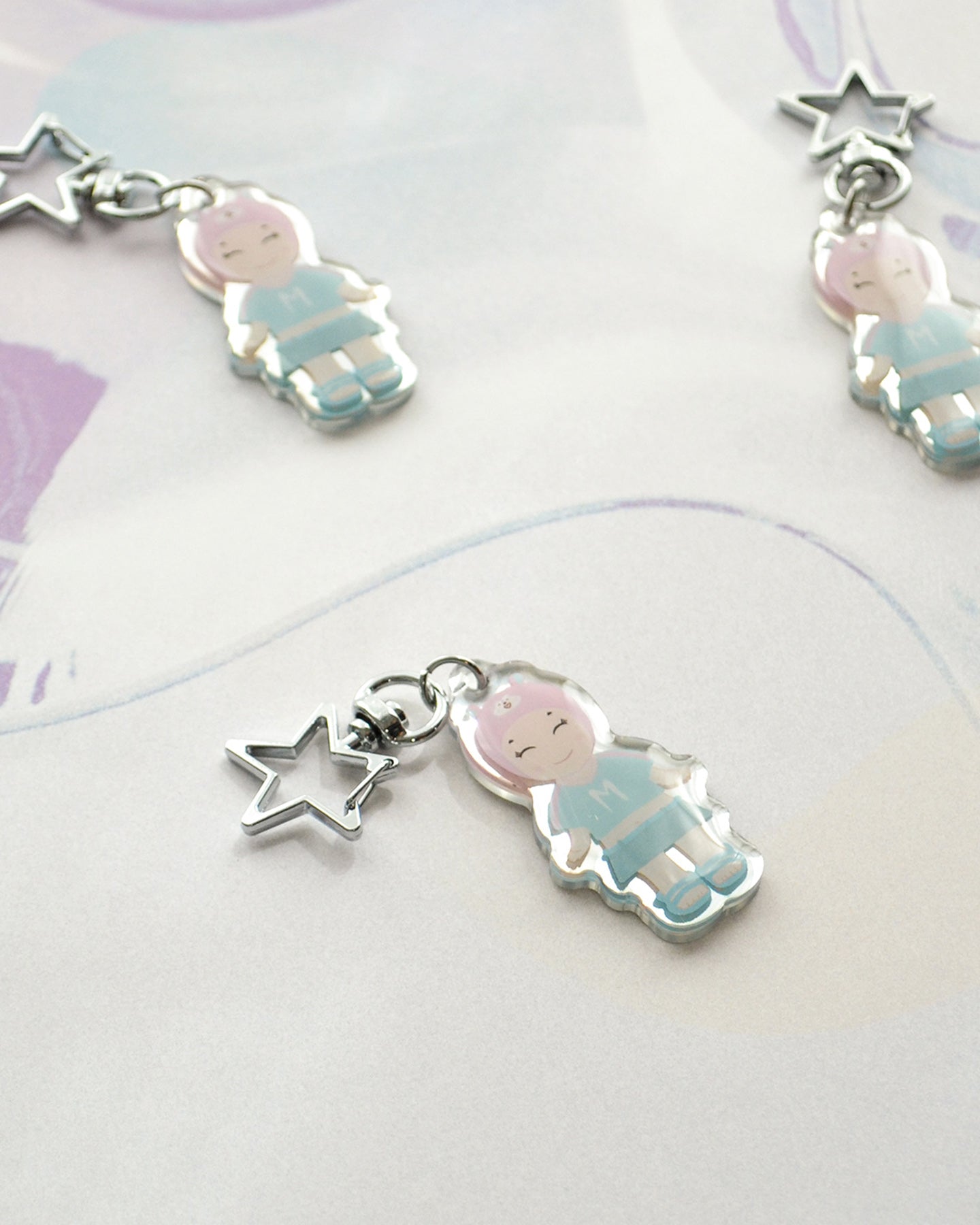 Bangtan Besties ‘Summer Hope Bestie’ | Mirror Acrylic Keychain