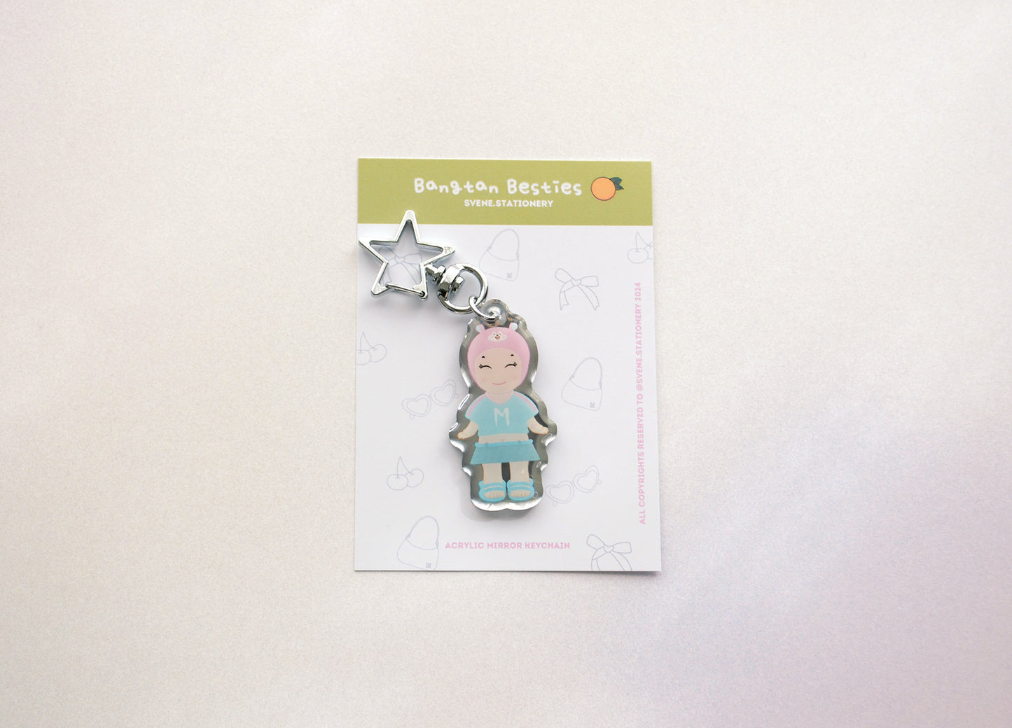 Bangtan Besties ‘Summer Hope Bestie’ | Mirror Acrylic Keychain