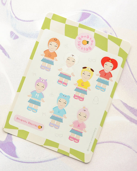 Bangtan Besties | Sticker Sheet