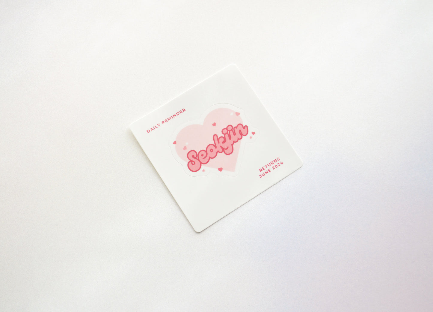 BTS Seokjin Daily Reminder | Sticker
