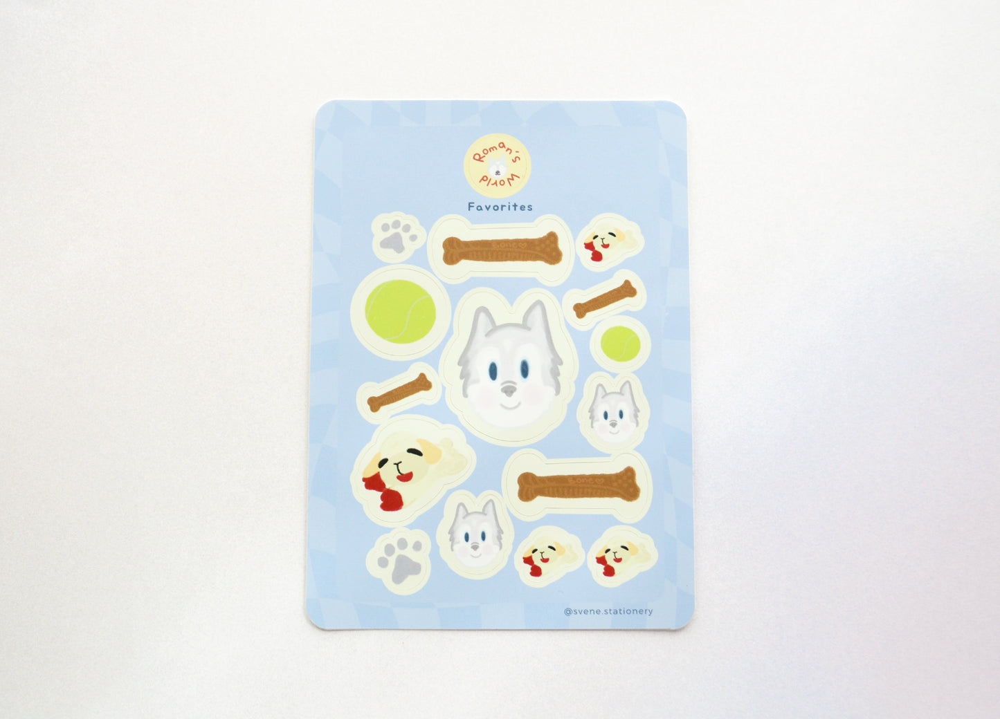 Roman’s World ‘Favorites’ | Sticker Sheet
