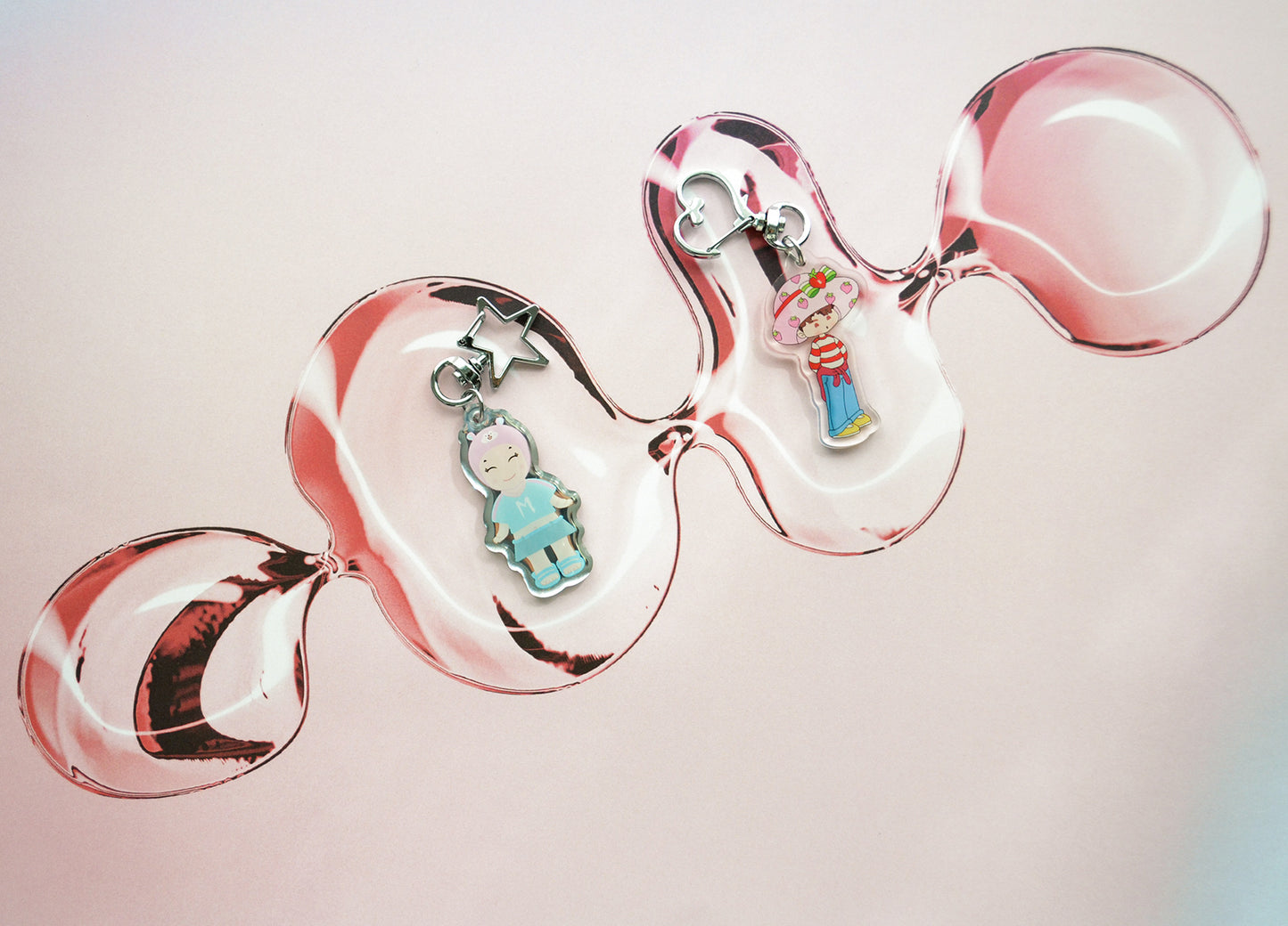 Bangtan Besties ‘Summer Hope Bestie’ | Mirror Acrylic Keychain