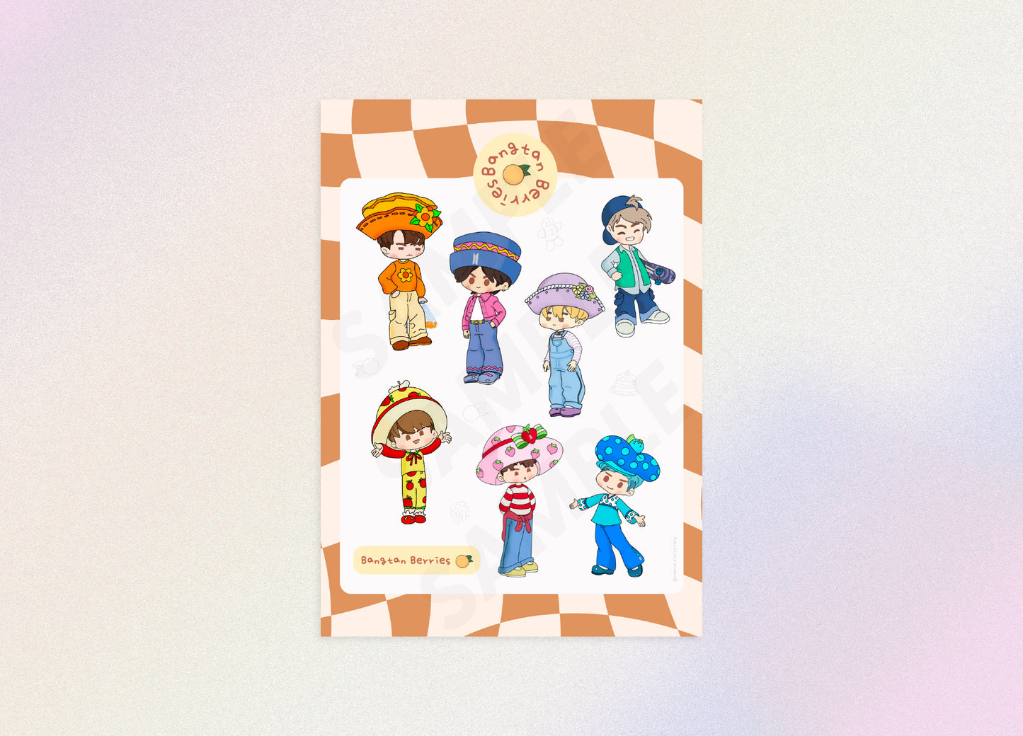 Bangtan Berries | Sticker Sheet