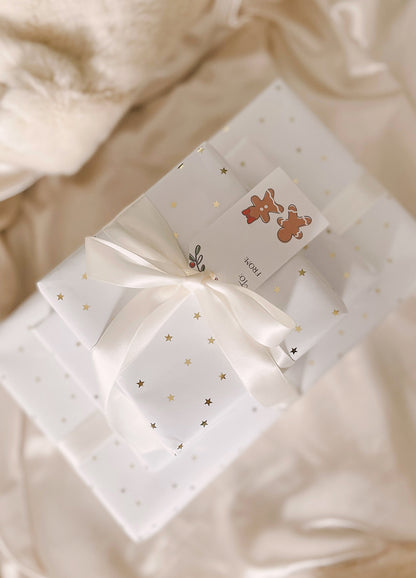 Holly & Spice Holiday Gift Tags - Set of 4 illustrated printable Christmas tags