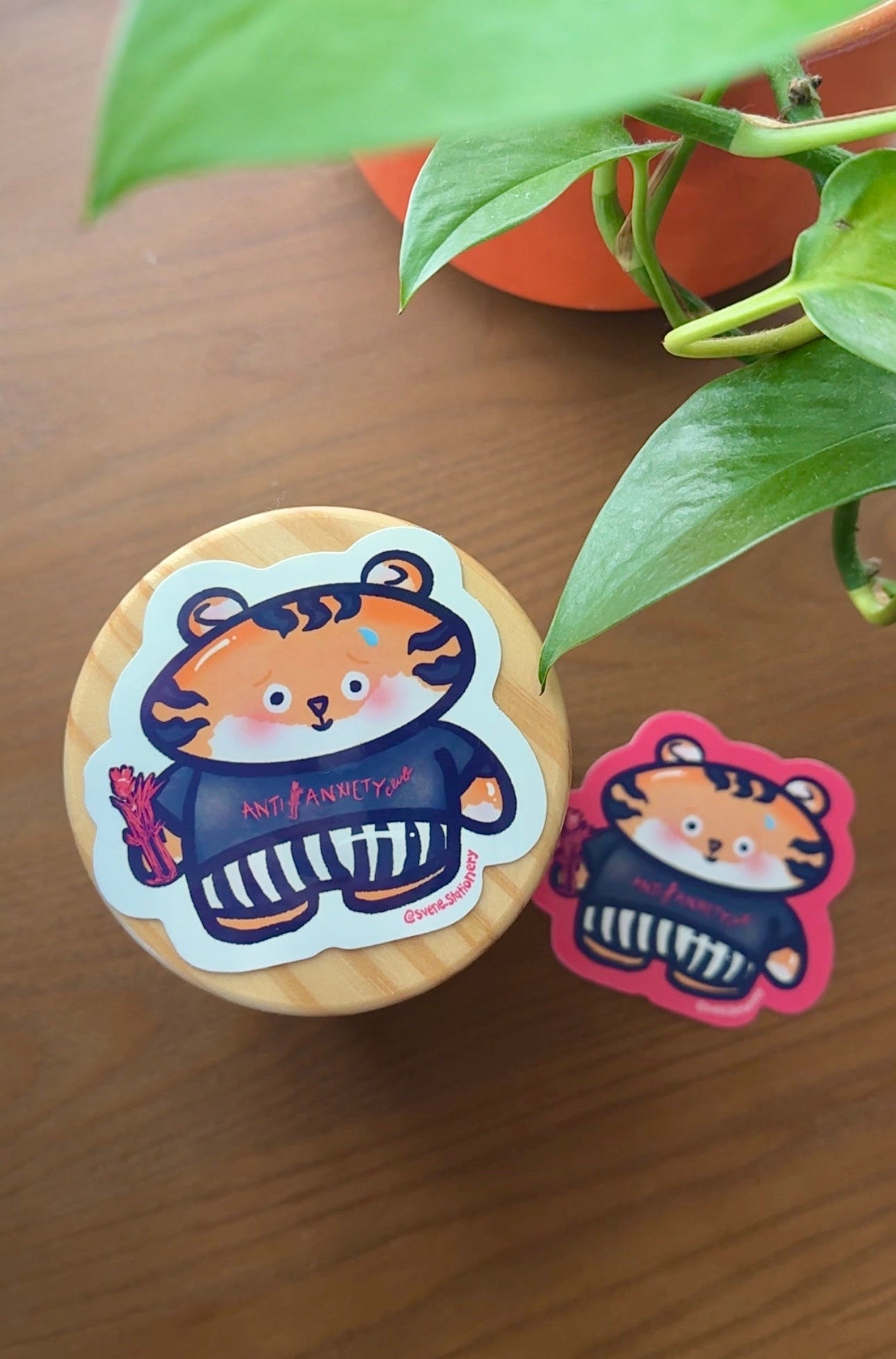 Anti-Anxiety Besties Collection Vinyl Sticker | Weatherproof