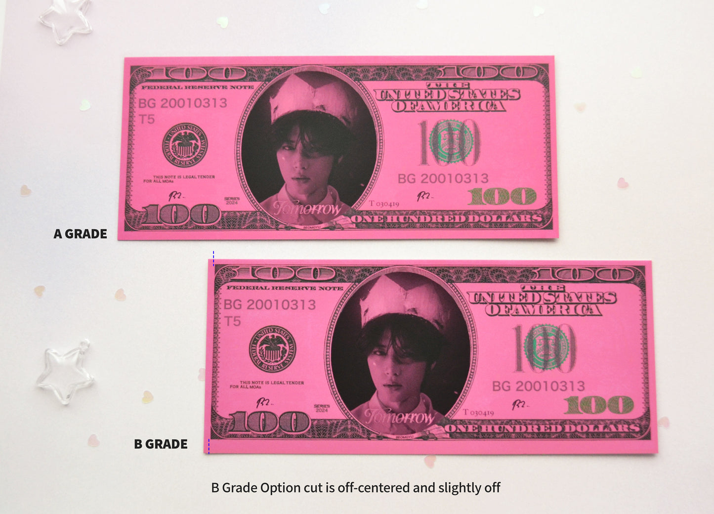 TXT Romantic Lovers Bank Note | Art Print ... [ A GRADE ]
