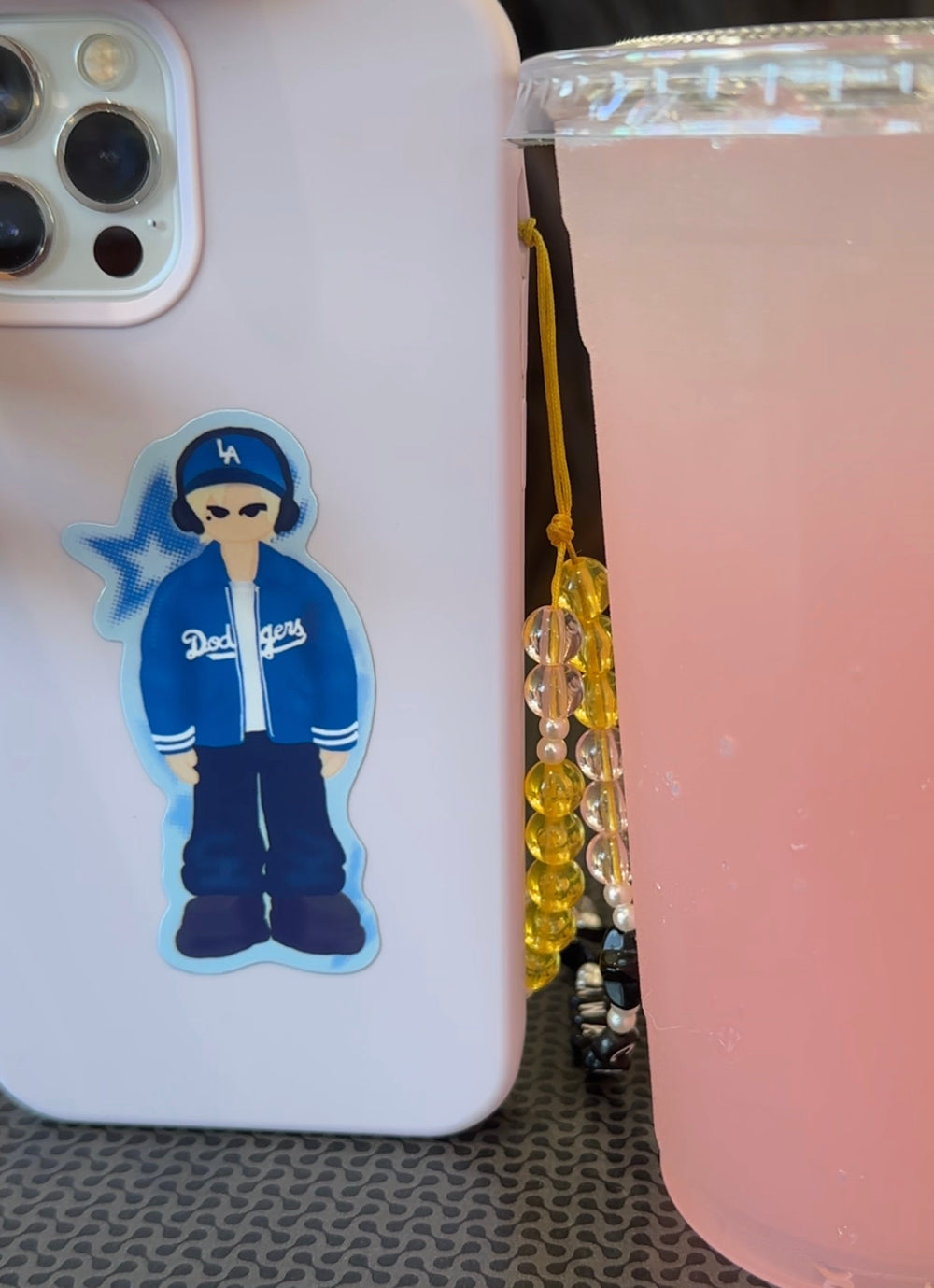 Baseball Boy Vinyl Sticker | Weatherproof