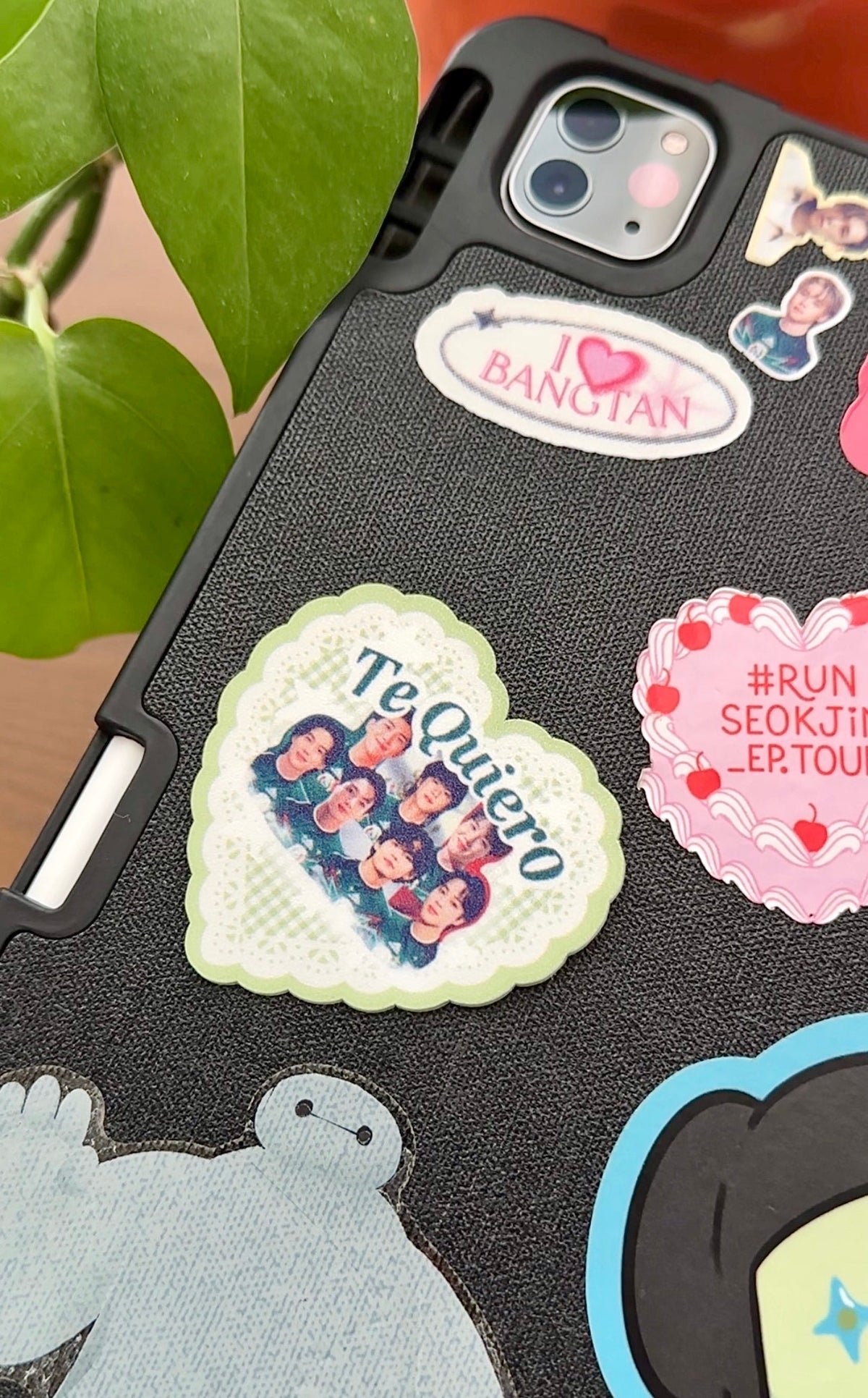 Set of Two | Bangtan MX “Te Quiero” VERSION 2 | Vinyl Stickers | Donation Set
