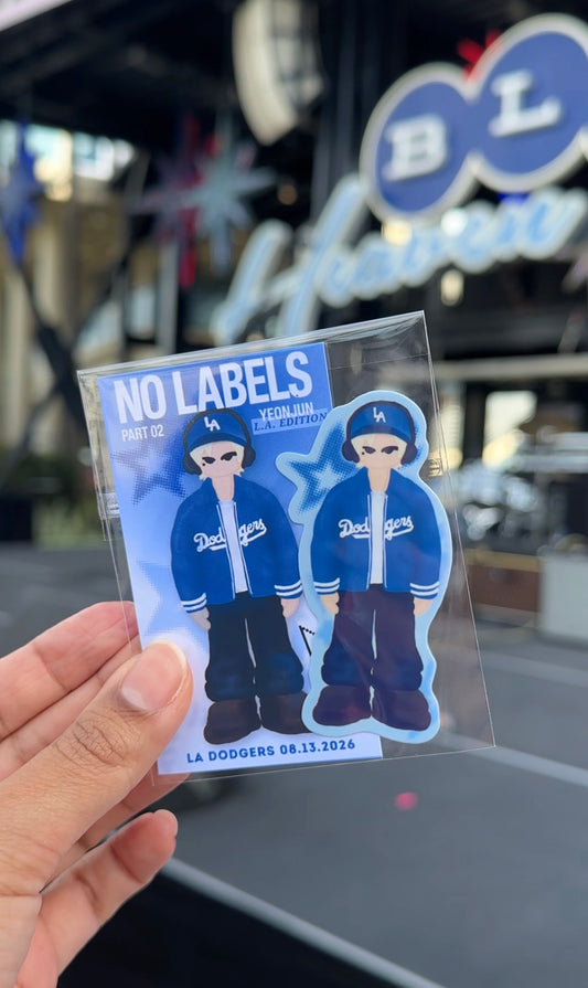 Baseball Boy Vinyl Sticker | Weatherproof