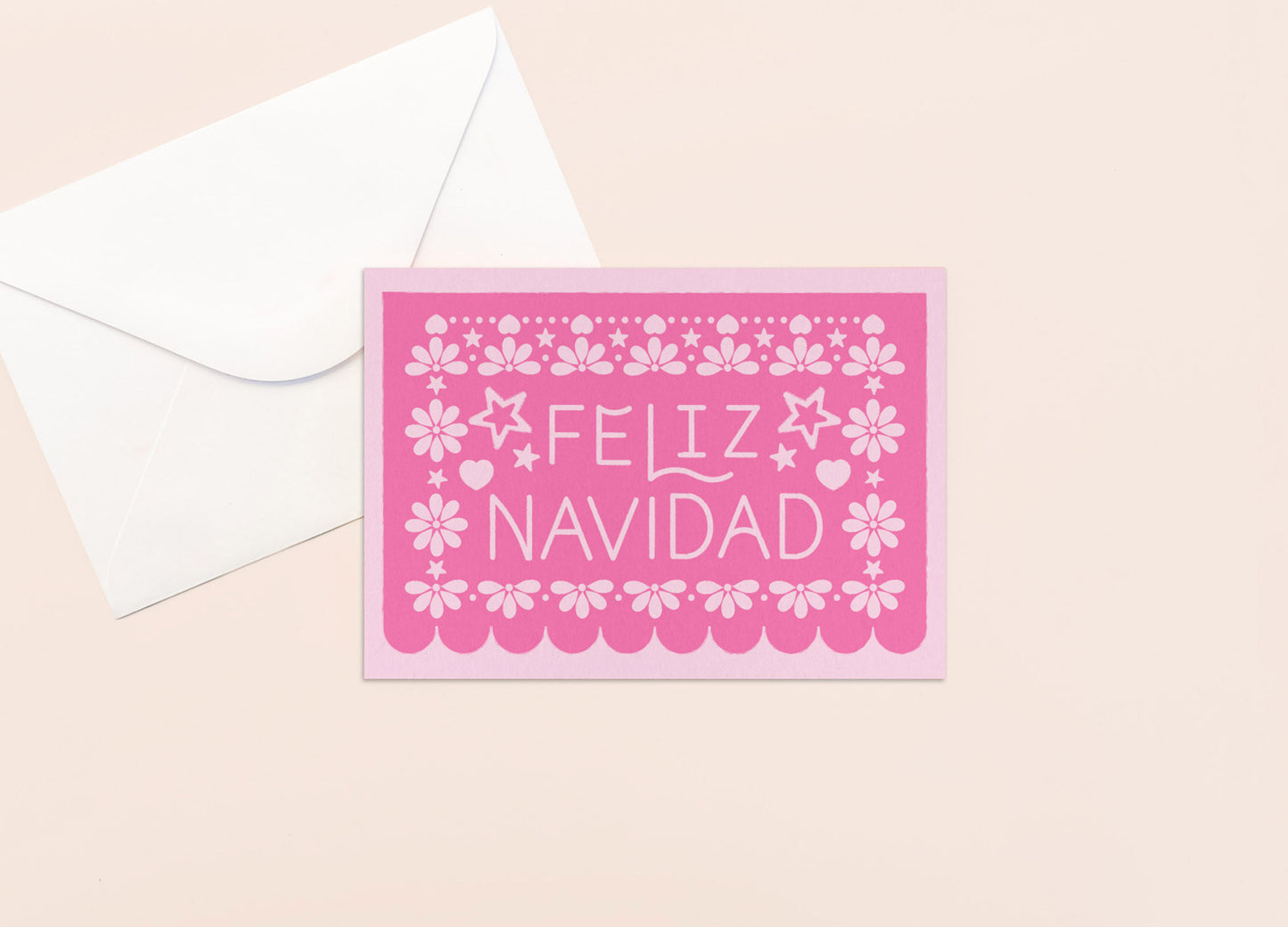 Papel Picado Feliz Navidad | Holiday Greeting Card