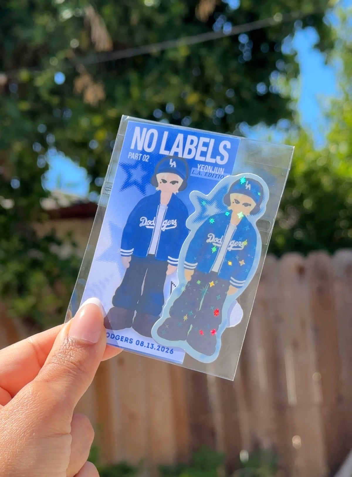 Baseball Boy Vinyl Sticker | Weatherproof