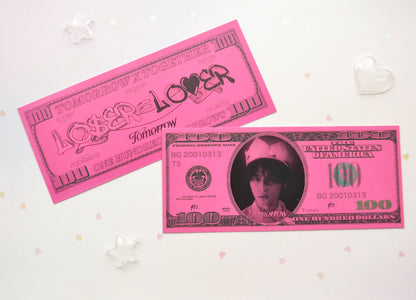 TXT Romantic Lovers Bank Note | Art Print ... [ A GRADE ]