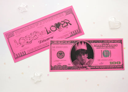 TXT Romantic Lovers Bank Note | Art Print ... [ A GRADE ]