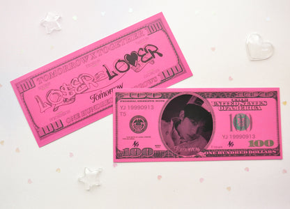 TXT Romantic Lovers Bank Note | Art Print ... [ A GRADE ]