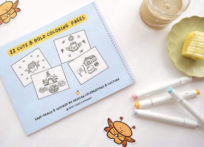 MIS AMIGIS Coloring Pages [HACE FRÍO Edition] |  PHYSICAL COPY