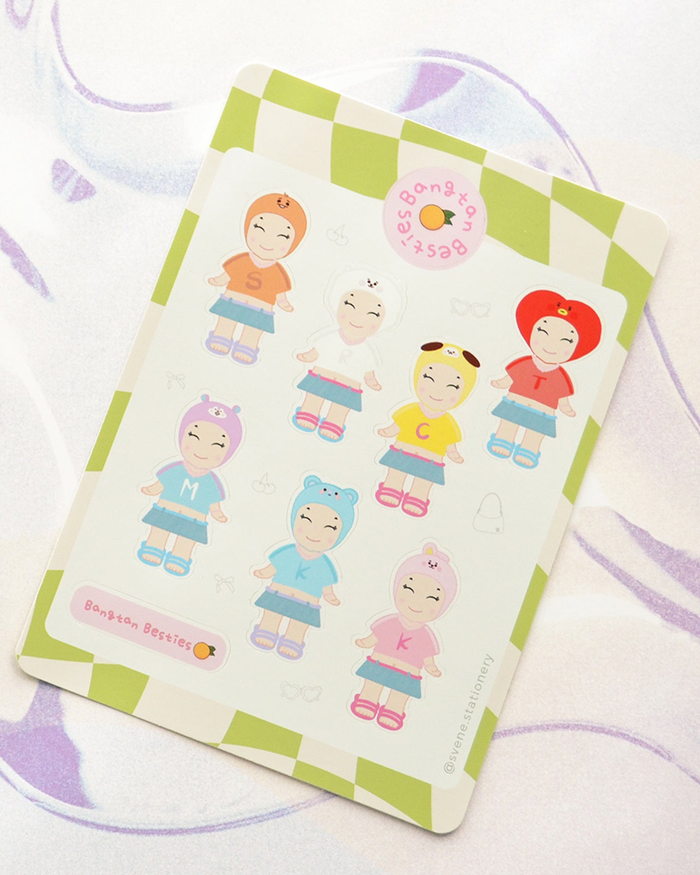 Bangtan Besties | Sticker Sheet
