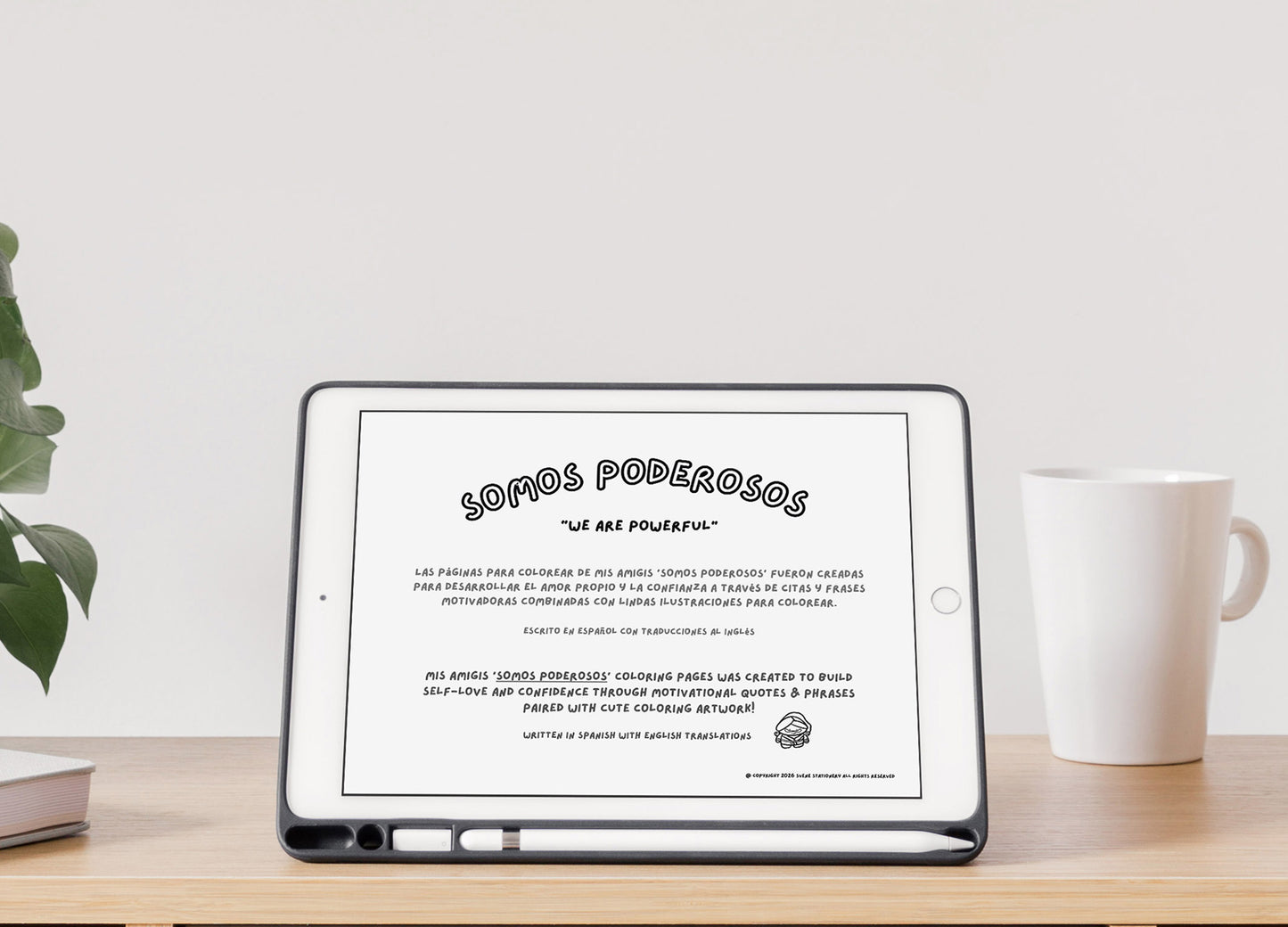 MIS AMIGIS Coloring Pages [SOMOS PODEROSOS EDITION] | Digital Download