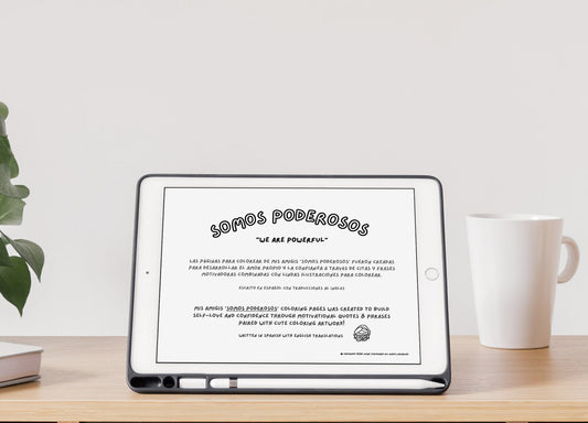 MIS AMIGIS Coloring Pages [SOMOS PODEROSOS EDITION] | Digital Download