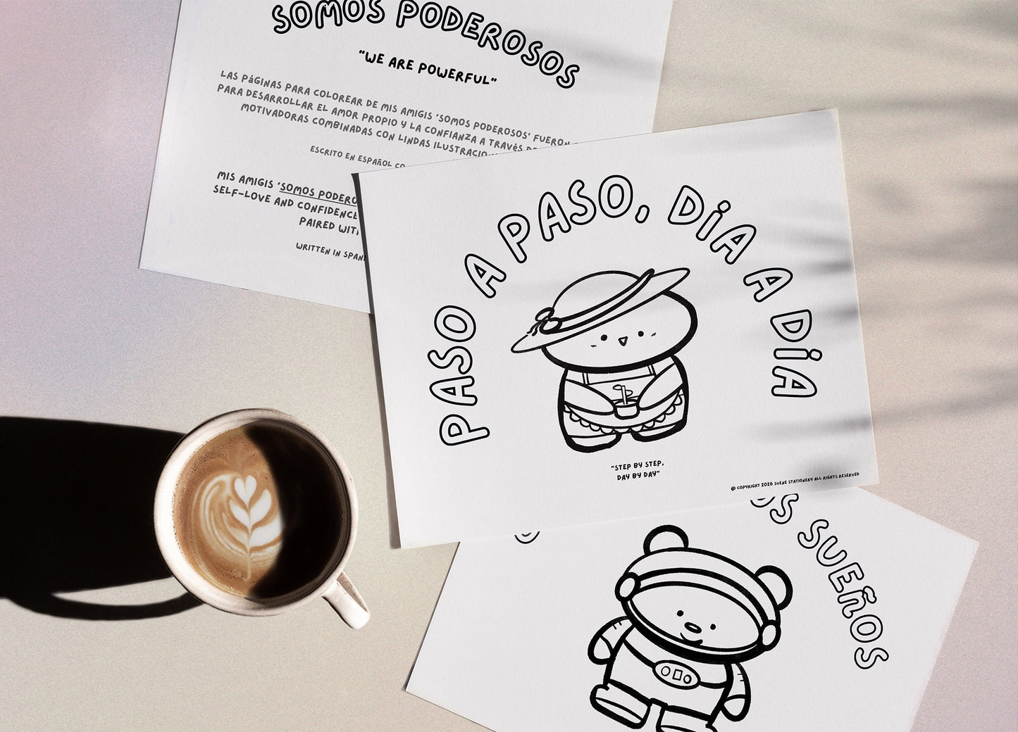 MIS AMIGIS Coloring Pages [SOMOS PODEROSOS EDITION] | Digital Download