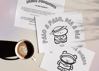 MIS AMIGIS Coloring Pages [SOMOS PODEROSOS EDITION] | Digital Download