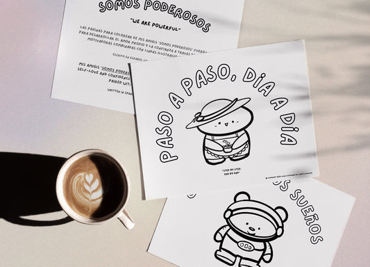 MIS AMIGIS Coloring Pages [SOMOS PODEROSOS EDITION] | Digital Download