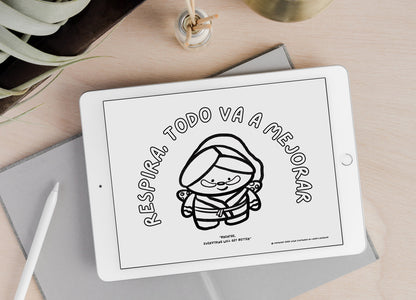 MIS AMIGIS Coloring Pages [SOMOS PODEROSOS EDITION] | Digital Download