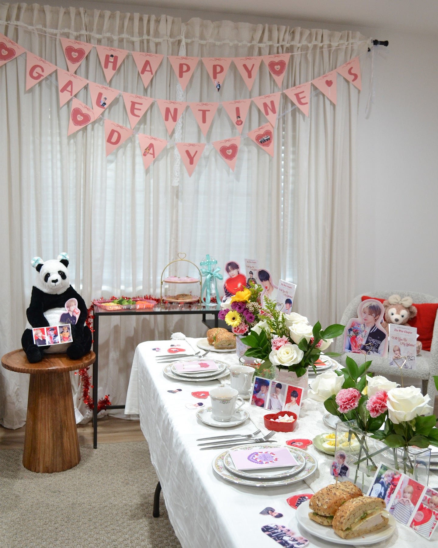 Kpop TXT Galentine’s Day Party Banner & Decor | Digital/ Printable