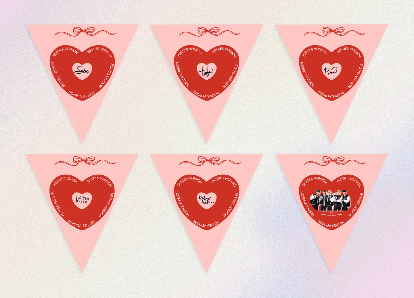 Kpop TXT Galentine’s Day Party Banner & Decor | Digital/ Printable