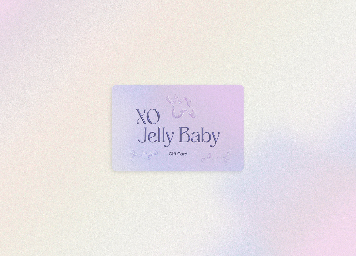 XO Jelly Baby Gift Card