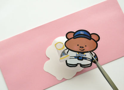 Championship Baseball Beary | Sticker