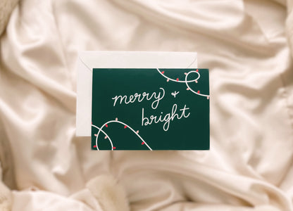 Merry and Bright Lights | Holiday Greeting Card