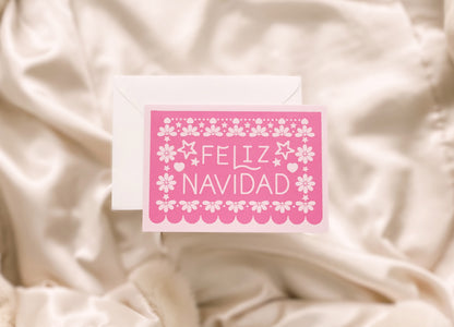 Papel Picado Feliz Navidad | Holiday Greeting Card