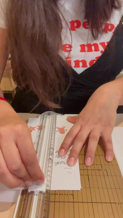 Holly & Spice Holiday Gift Tags - Set of 4 illustrated printable Christmas tags