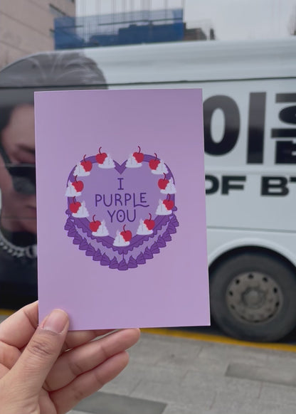 BTS "I Purple You" | Greeting Card + PC